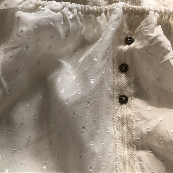 Only Hearts Swiss Dot Blouson Bodysuit - Picture 3 of 5